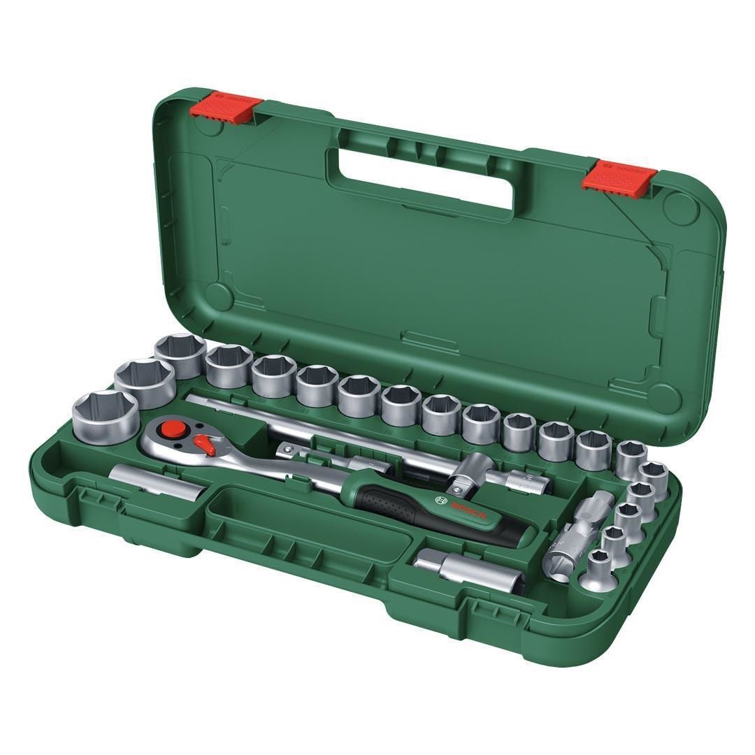 Bosch 1/2 25 Parça Cırcırlı Somun Sıkma Seti 1600A02Z9F