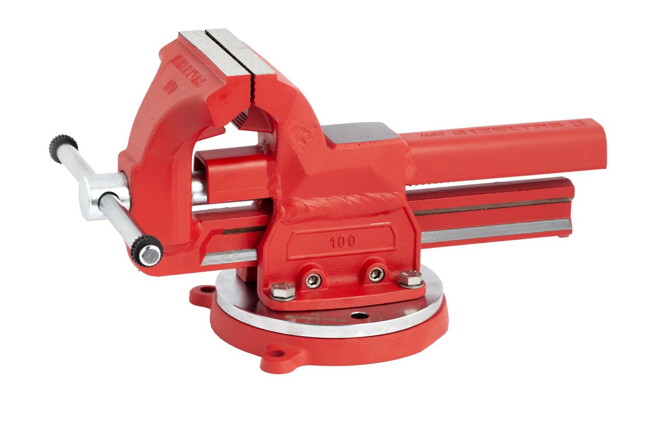 İzeltaş Dönerli Dövme Çelik Mengene 125 mm 7400000125