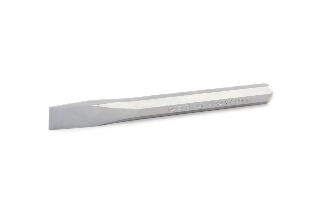 İzeltaş Tesviyeci Düz Keski Krom 125 mm 5510230125
