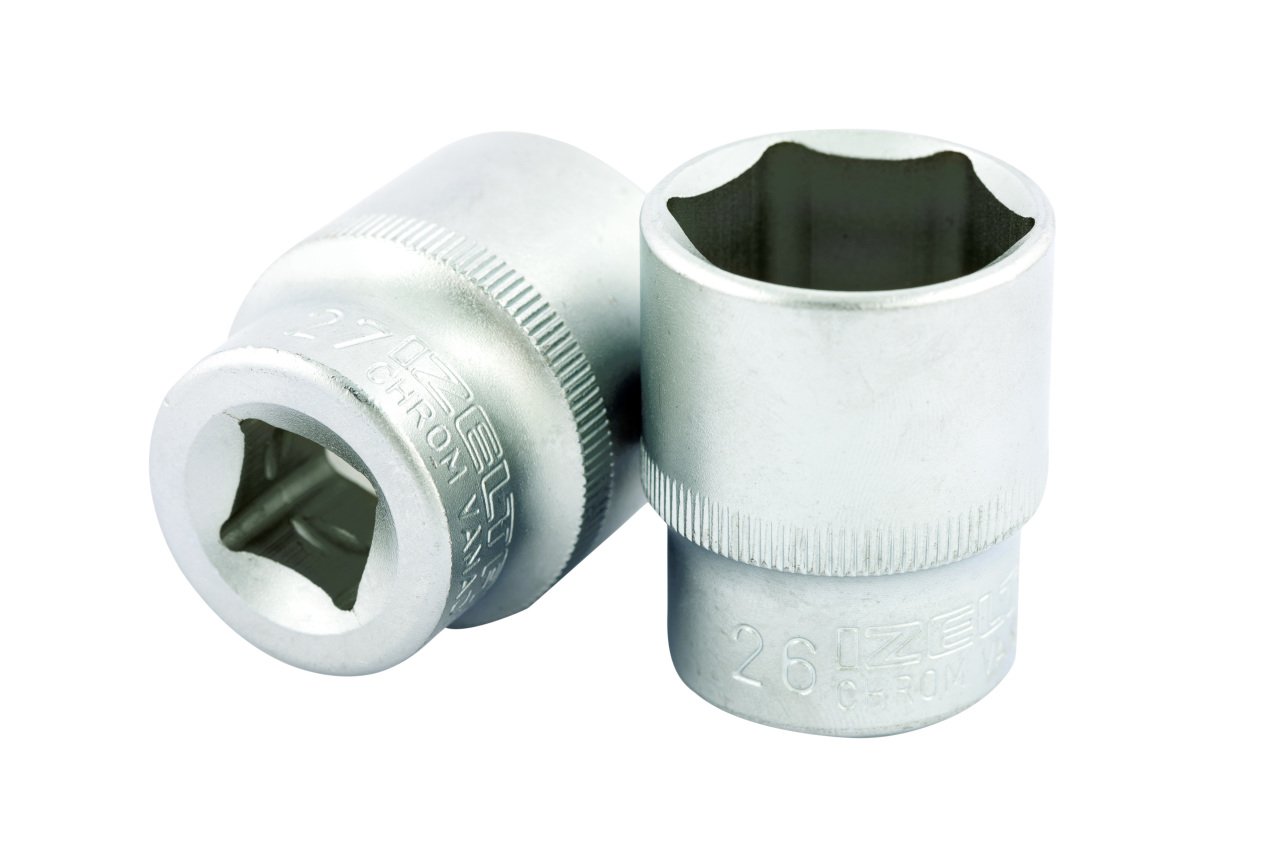 İzeltaş 3/8 Altı Köşe Lokma Anahtar 15 mm 1110060015