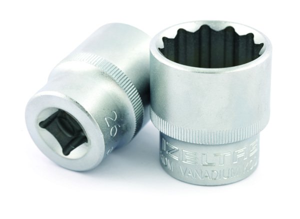 İzeltaş 1/2 On İki Köşe Lokma Anahtar 28 mm 1114061028