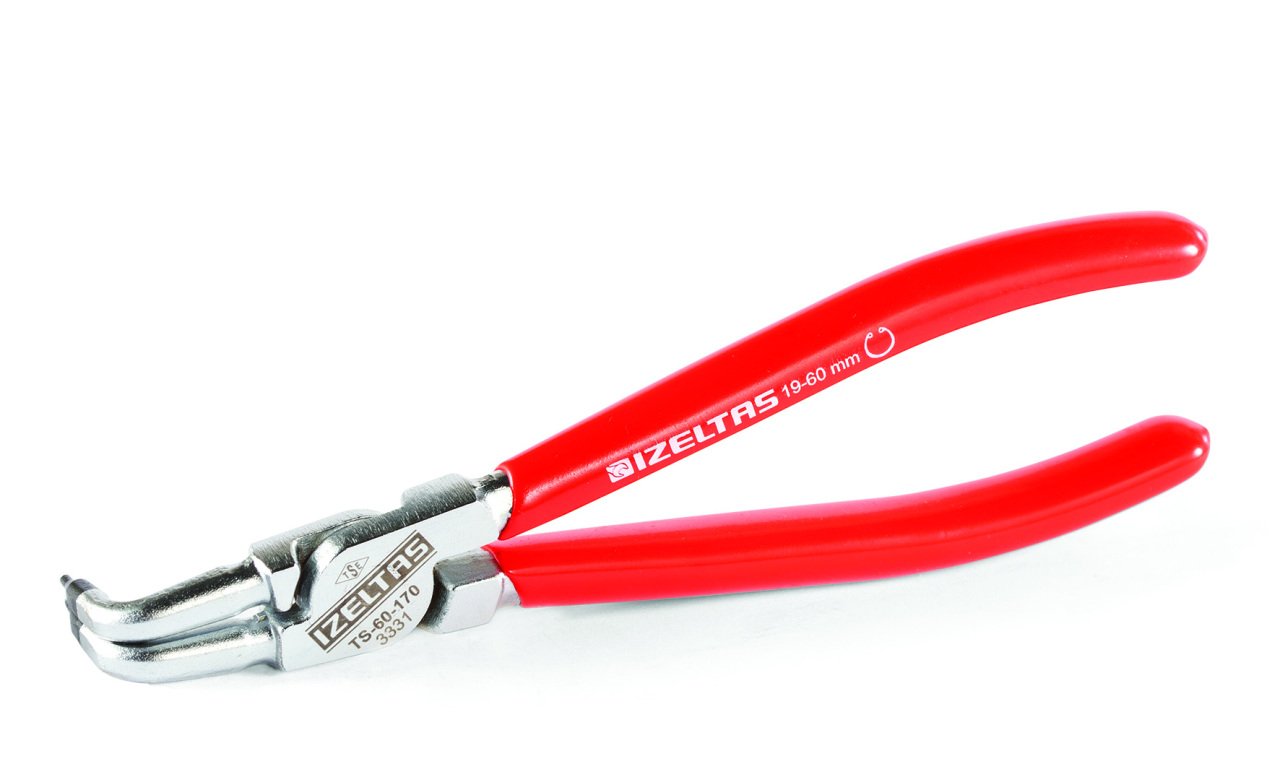 İzeltaş İç Segman Pensesi Eğri 290 mm 3331120290
